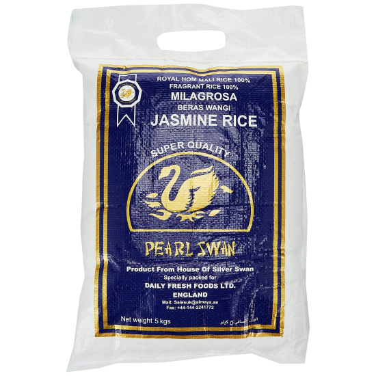 Pearl Swan Frag Jasmine Rice 8x5kg, Pack Of 2