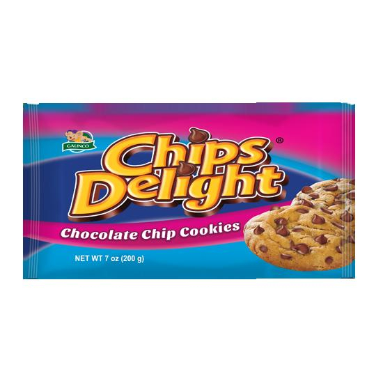 Galinco Chips Delight Chocolate Chip Cookies 200g, Pack Of 24