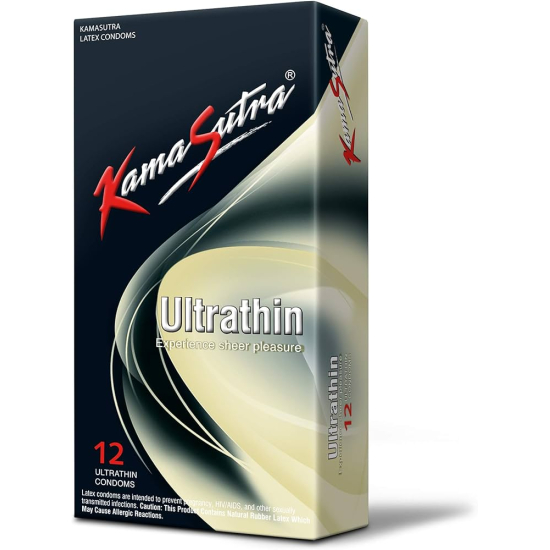 Kama Sutra Condom Ultra Thin 12 Pieces, Pack Of 12