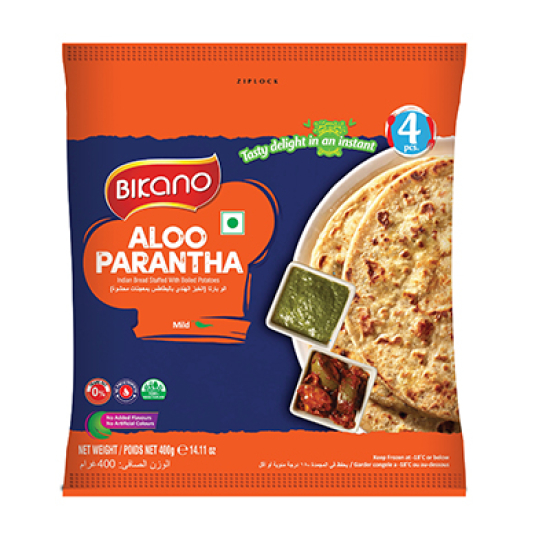 Bikano Fz Parantha Aloo 16x400g, Pack Of 5