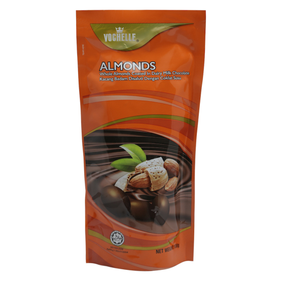 Vochelle Doypack Almond 48X100GM ALMOND