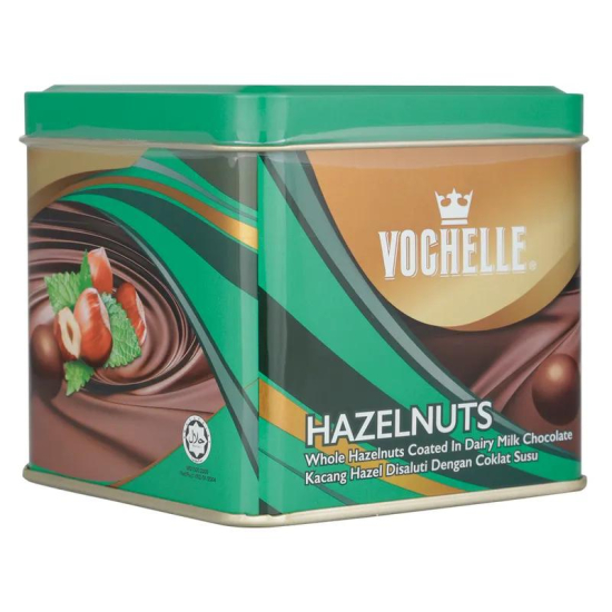 Vochelle Gift Covered Hazelnut 1X380GM TIN