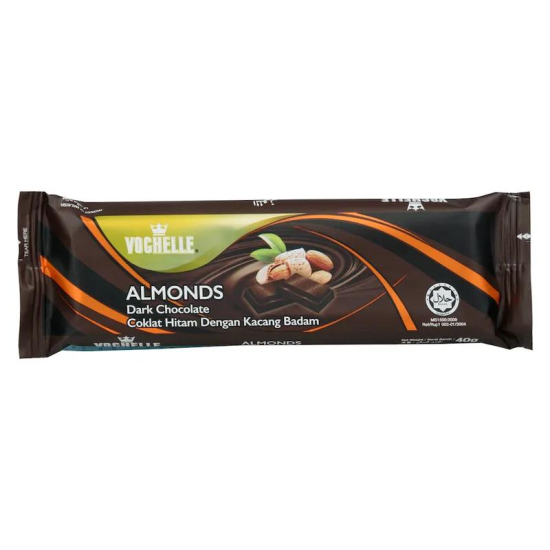 Vochelle Dark Choc Almond 20X40GM