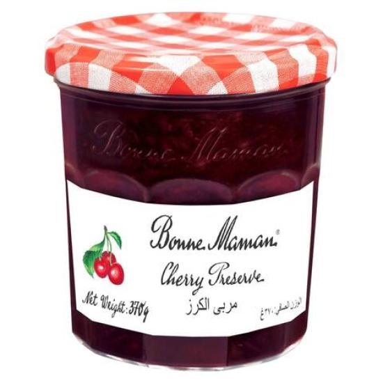 Bonne Maman Cherry Preserve 370g, Pack Of 6