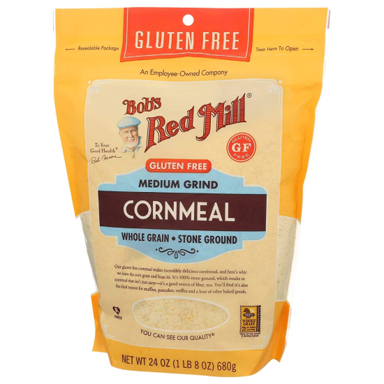 Bob's Red Mill Cornmeal Medium Gf  24 OZ