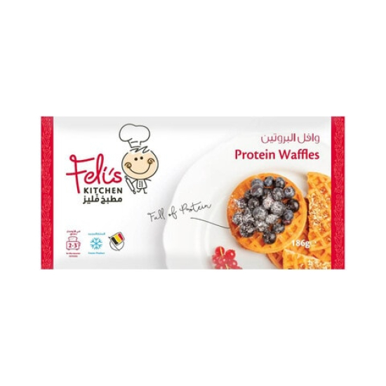 Felis Kitchen Protein Waffles  186 G