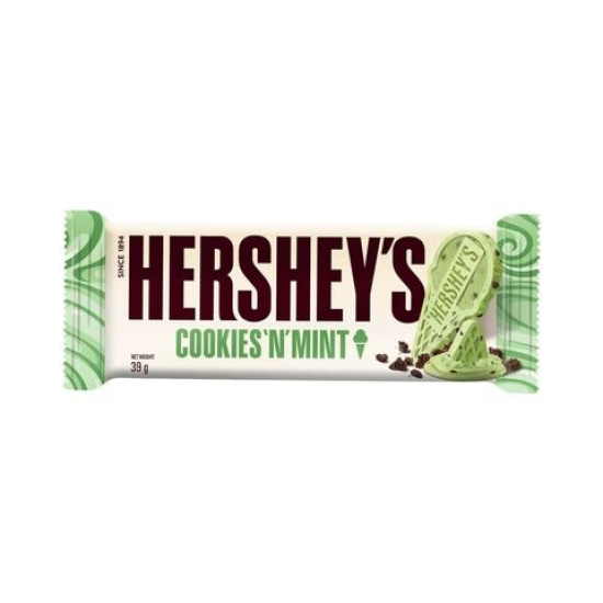 Hersheys Cookies N Mint  39 G