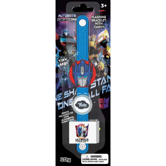 Flashing Bracelet With Candy - Transformers  10 G