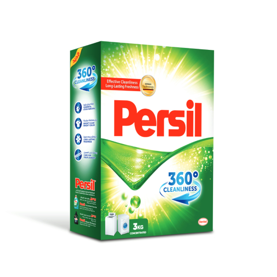 Persil Low Foam Green 3 Kg, Pack Of 6