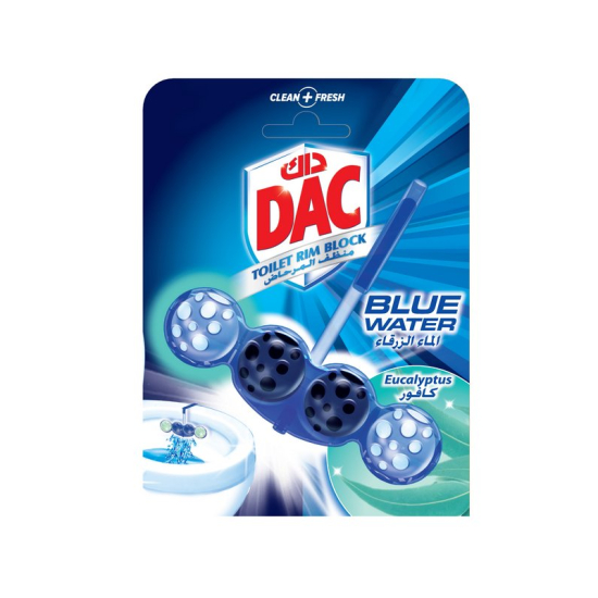 Dac Toilet Cleaner Blue Active Eucalyp 50g, Pack Of 12