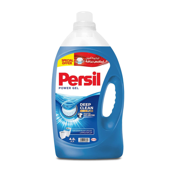 Persil High Foam Power Gel Laundry Detergent  Sp.Pr 4.8Ltr, Pack Of 3