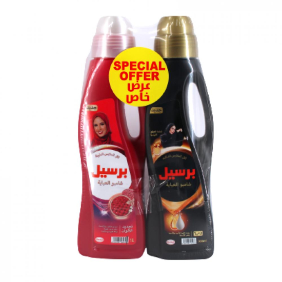 Persil Coloured Abaya Shampoo 1 Litre + French 900 ml, Pack Of 6