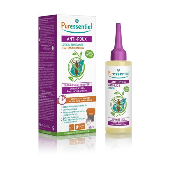 Puressentiel Anti-Lice Lotion + Comb 100 ml