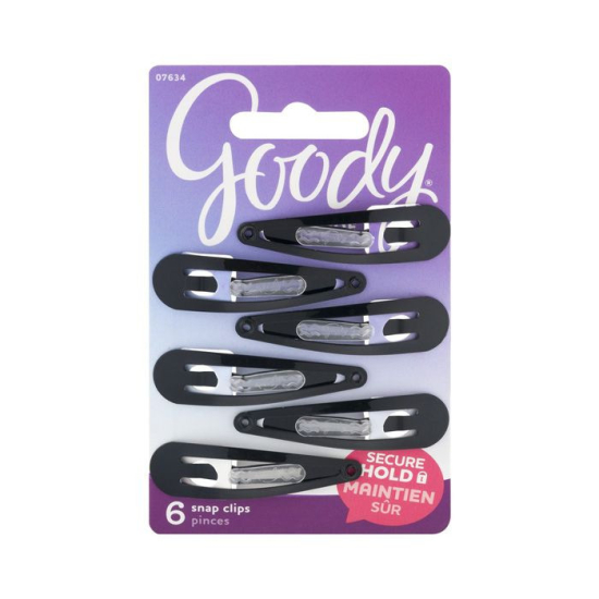 Goody Women Slide Proof Contour Clips 6 pcs