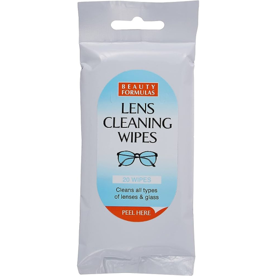 Beauty Formulas Lens Cleaning Wipes 20's