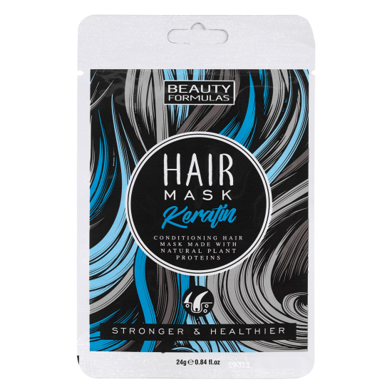 Beauty Formulas Keratin Hair Mask 24g