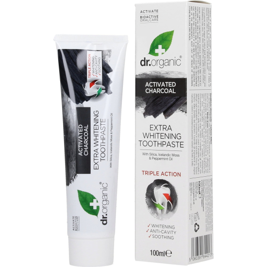 Dr. Organic Charcoal Toothpaste 100 ml