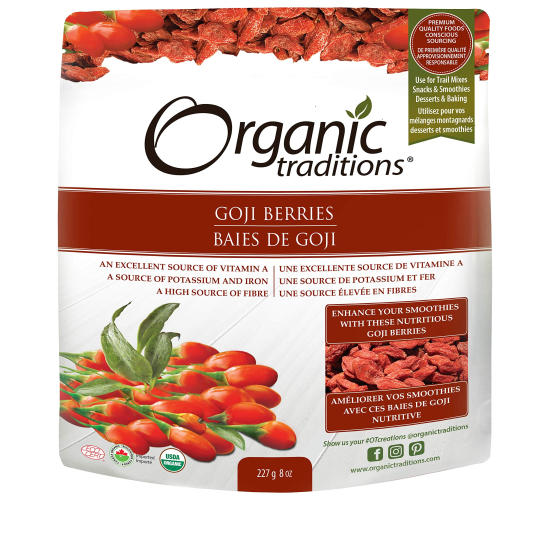 Organic Traditions Goji Berries 227g