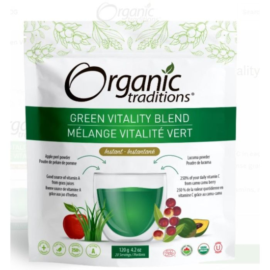 Organic Traditions Green Vitality Blend 120g