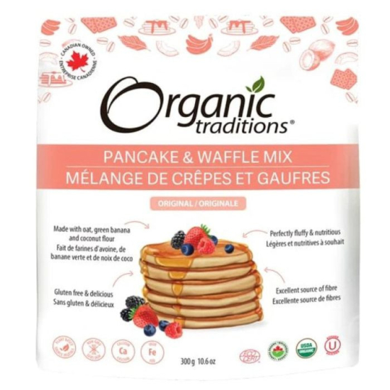 Organic Traditions Pancake & Waffle Mix Original 300g