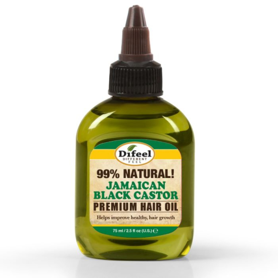 Difeel 99% Natural Jamaican Black Castor Hair Oil 75 ml