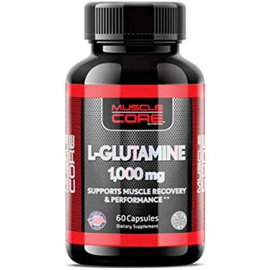 Muscle Core L-Glutamine 1000 mg 60 Capsules