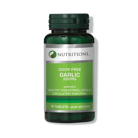 Nutritionl Odor Free Garlic 200mg 30 Tablets