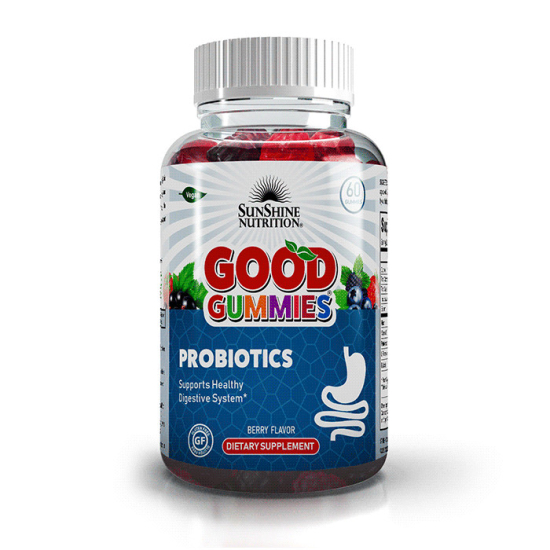 Sunshine Nutrition Good Gummies Probiotics 60 Tablets