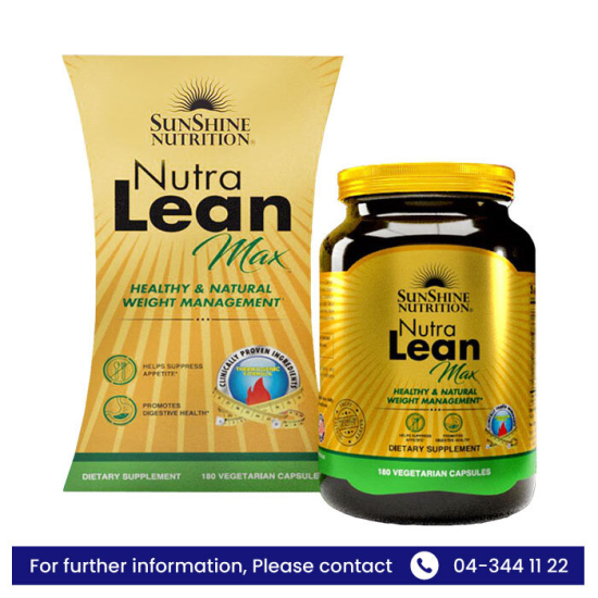 Sunshine Nutrition Nutra Lean Max 180 Capsules