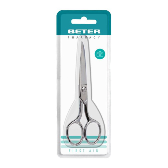 Beter Multipurpose Straight Nickel Scisors 14cm