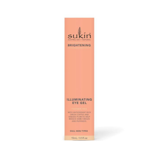 Sukin Brightening Illuminating Eye Gel 15 ml