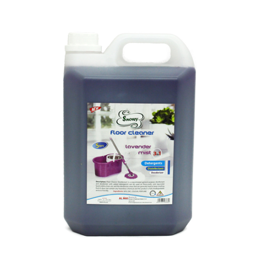 Snowy Floor Cleaner Lavender Mist Disinfectant 5 Liter