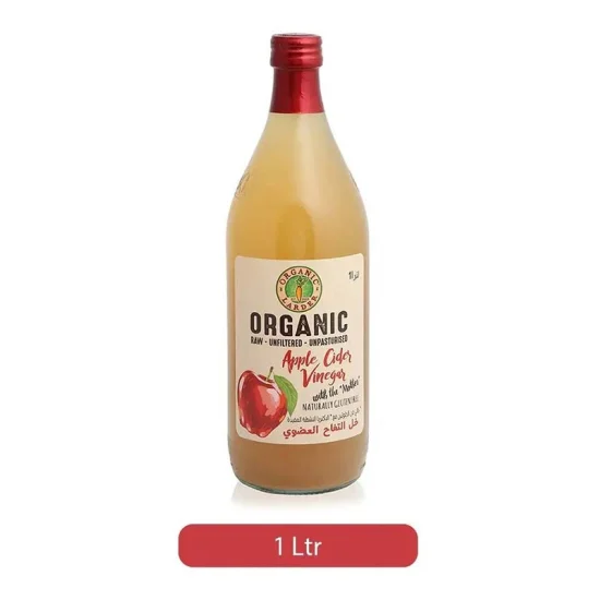 Organic Larder Organic Apple Cider Vinegar 12x1litre 3606