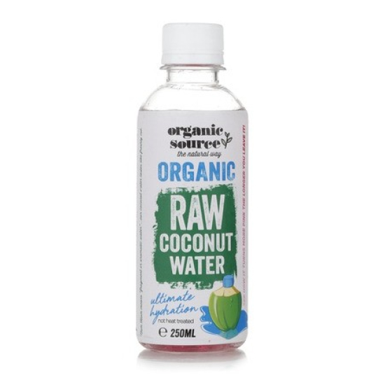 Organic Source Raw Coconut Water 250 ml, Pack Of 12