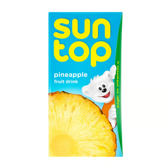 Suntop Juice Pineapple S/P 18x125 ml