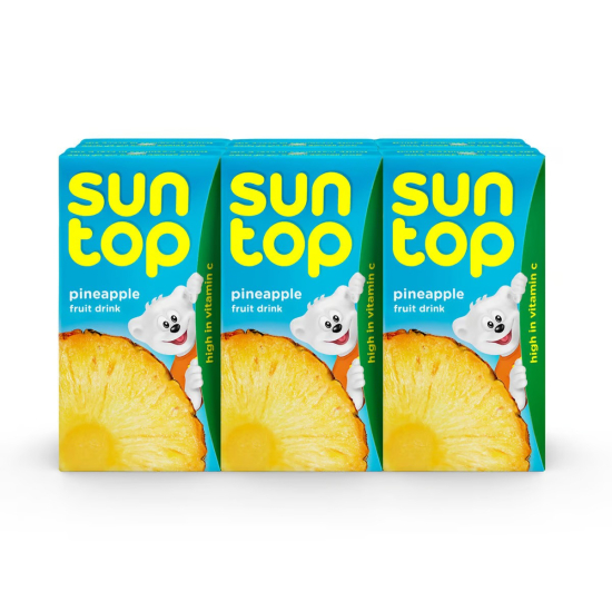 Suntop Juice Pineapple S/P 18x125 ml