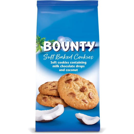 Bounty Soft Baked Cookies 180g, Pack Of 8