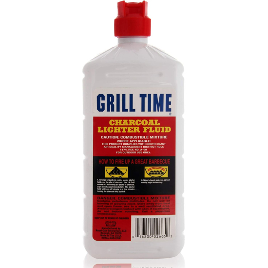 Grill Time Charcoal Lighter 32 Oz, Pack Of 12