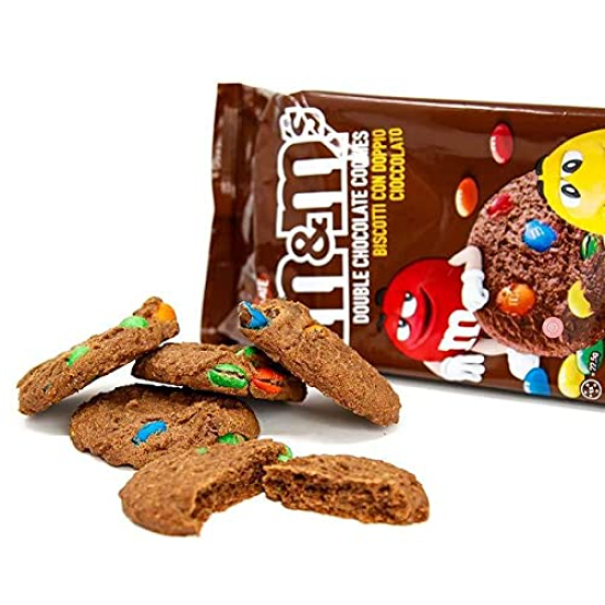 M&M's Double Chocolate Cookies 8x180g, Pack Of 3