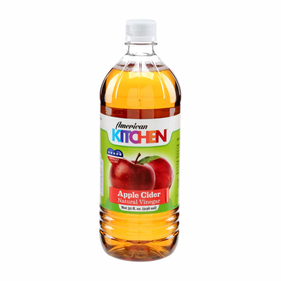 American Kitchen Apple Cider Vinegar 12x32Oz, Pack Of 4