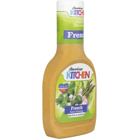 American Kitchen French Salad Dressing 12x8 Oz, Pack Of 4