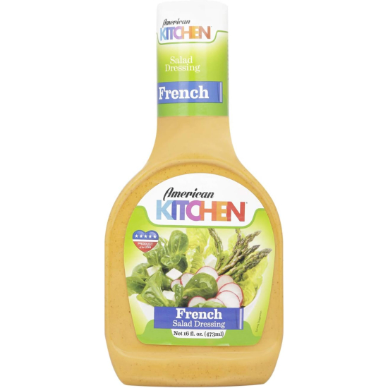 American Kitchen French Salad Dressing 6x16 Oz, Pack Of 6