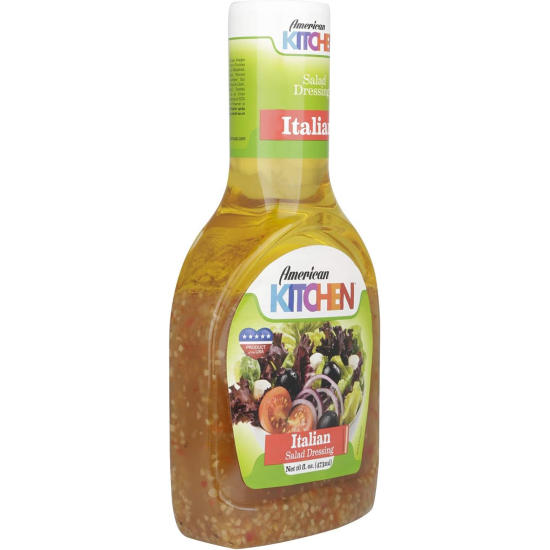 American Kitchen Italian Salad Dressing 6x16 Oz, Pack Of 6