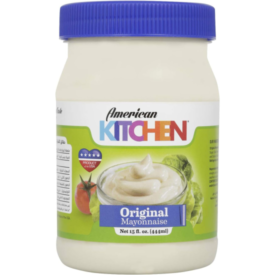 American Kitchen Original Mayonnaise 444 ml, Pack Of 12