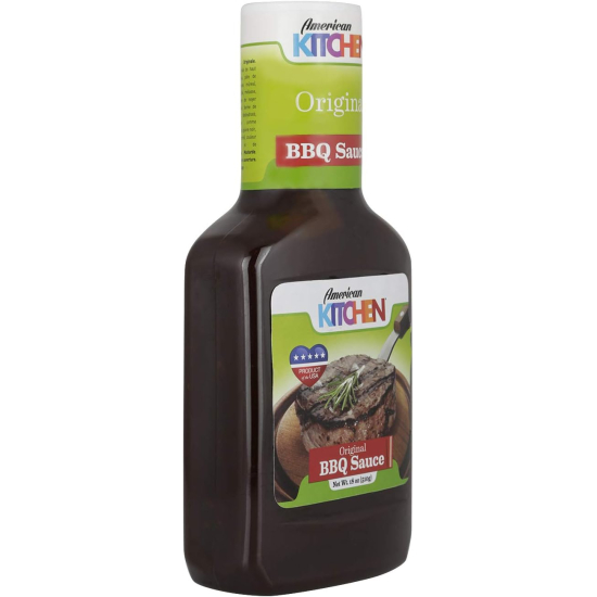 American Kitchen Original Bbq Sauce 12x18 Oz, Pack Of 4