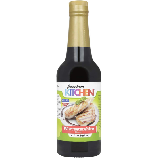  American Kitchen Worchestershire Sauce 296 ml, Pack Of 12