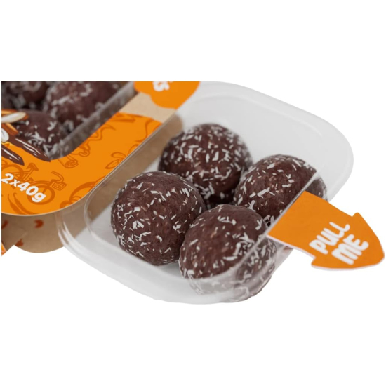  Munchbox Energy Balls Cinnamon & Vanilla 80g, Pack Of 10