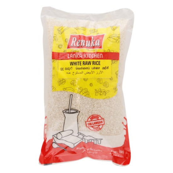 Renuka Lanka Kitchen White Raw Rice 4x5kg