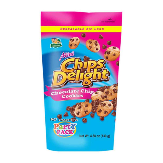 Galinco Chips Delight Mini Cookies 130g, Pack Of 24