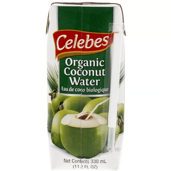 Celebes Organic Coco Water 12x330ml, Pack Of 8